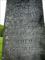 McKune, Betsey A. (Curtis)